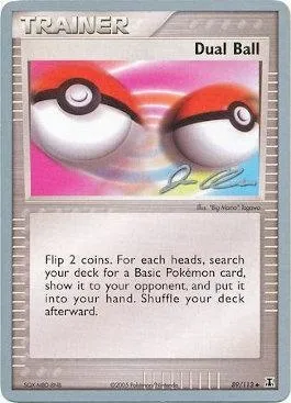 Dual Ball, Pokémon card WCD06 089 — World Championship Decks 2006 set