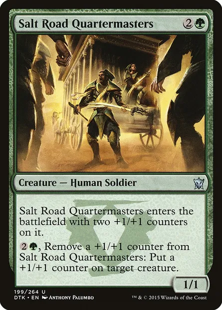 Salt Road Quartermasters, Magic card DTK 199 — Dragons of Tarkir set