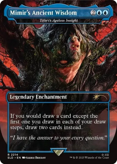 Teferi's Ageless Insight // Teferi's Ageless Insight, carte Magic SLD 2214 — extension Secret Lair Drop