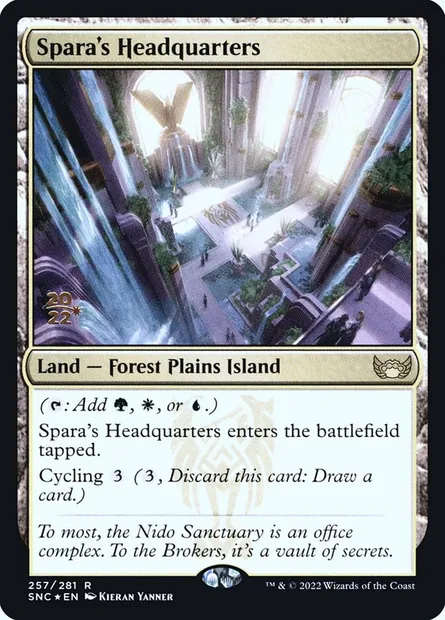 Spara's Headquarters, Magic card PSNC 257s — Streets of New Capenna Promos set