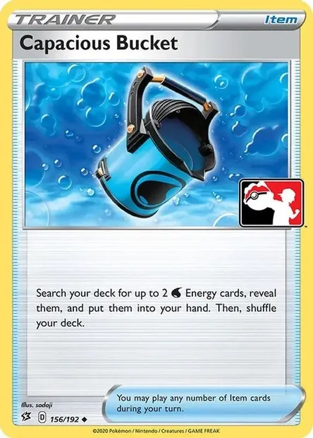 Capacious Bucket, Pokémon card PPS 156 — Play! Pokémon Prize Pack Series set