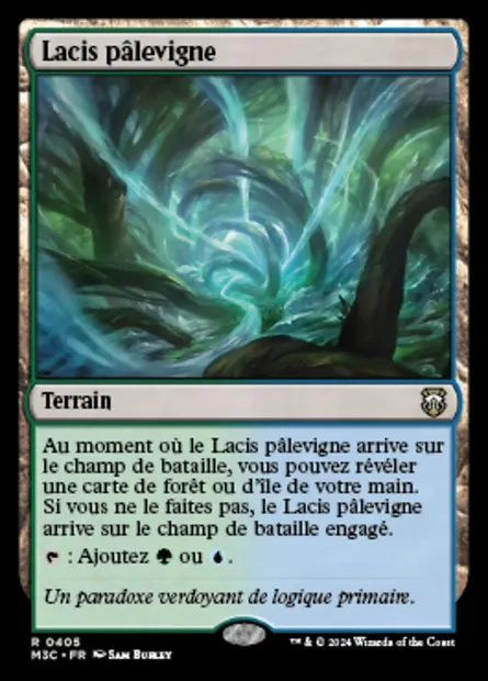 Lacis pâlevigne, carte Magic M3C 405 — extension Modern Horizons 3 Commander