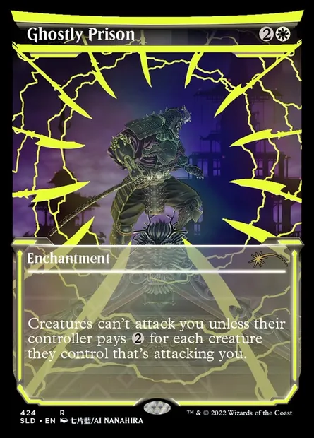 Prison fantomale, carte Magic SLD 424 — extension Secret Lair Drop