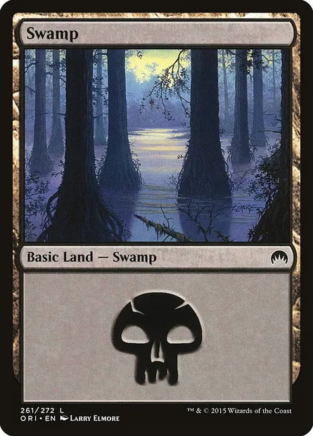 Swamp, Magic card ORI 261 — Magic Origins set