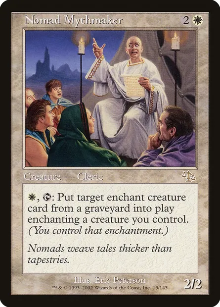 Nomad Mythmaker, Magic card JUD 15 — Judgment set