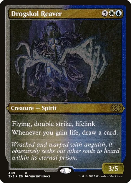 Drogskol Reaver, Magic card 2X2 489 — Double Masters 2022 set