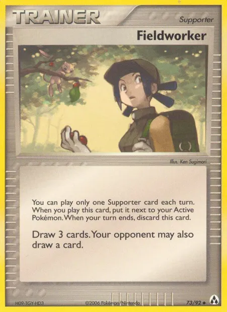 Fieldworker, Pokémon card LM 73 — Legend Maker set