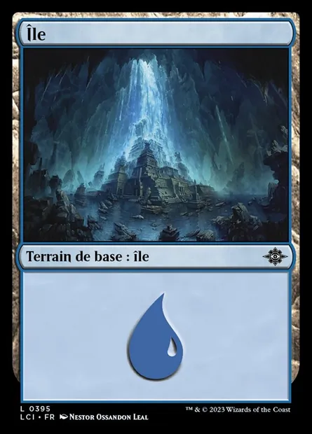 Île, carte Magic LCI 395 — extension The Lost Caverns of Ixalan