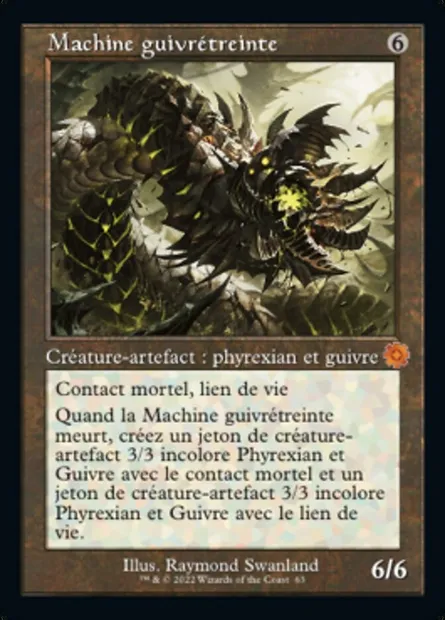Machine guivrétreinte, carte Magic BRR 63 — extension The Brothers' War Retro Artifacts