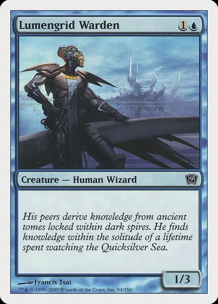Lumengrid Warden, Magic card 9ED 84 — Ninth Edition set