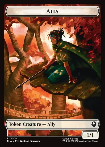 Ally, carte Magic TTLA 4 — extension Avatar: The Last Airbender Tokens