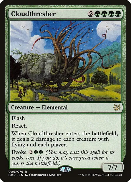 Cloudthresher, Magic card DDR 6 — Duel Decks: Nissa vs. Ob Nixilis set