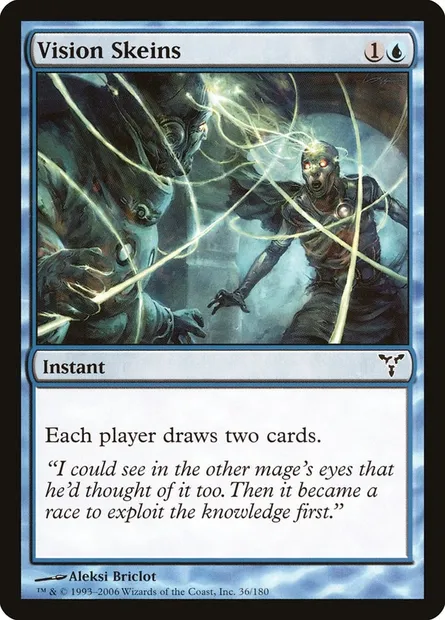 Vision Skeins, Magic card DIS 36 — Dissension set