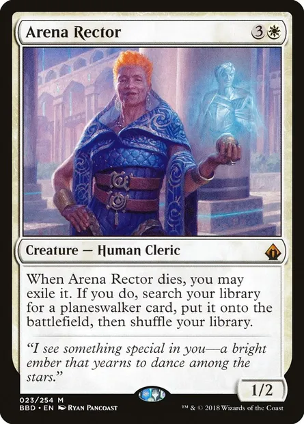 Arena Rector, carte Magic BBD 23 — extension Battlebond