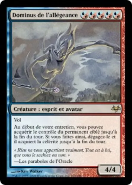Dominus de l'allégeance, carte Magic EVE 102 — extension Coucheciel