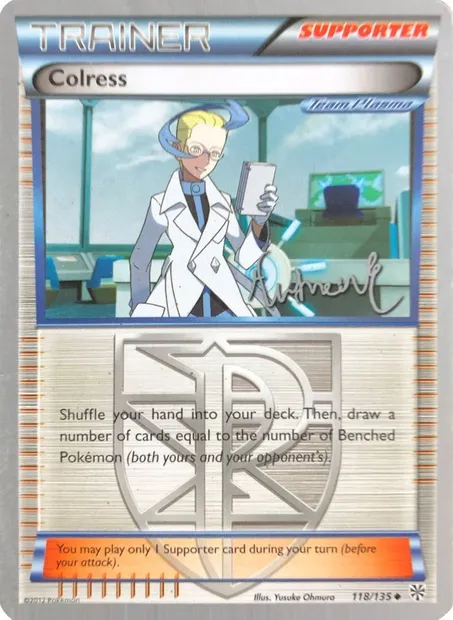 Colress, Pokémon card WCD14 118-3 — World Championship Decks 2014 set