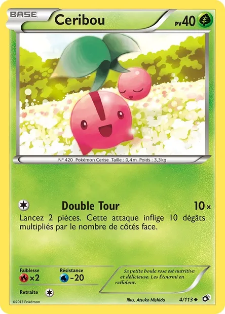 Ceribou, carte Pokémon LTR 4 — extension Legendary Treasures