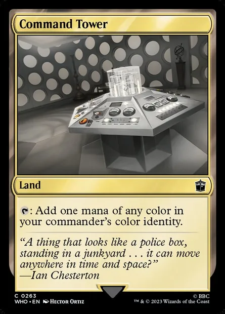 Command Tower, Magic card WHO 263 — Doctor Who set