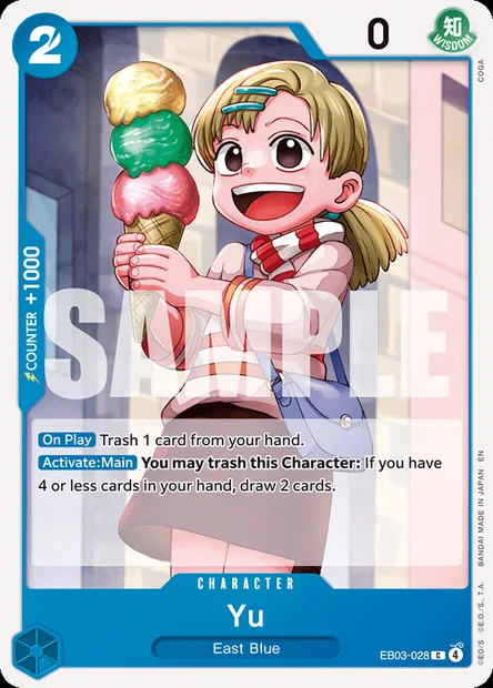 Yu, One Piece card EB03-028 — ONE PIECE HEROINES EDITION set