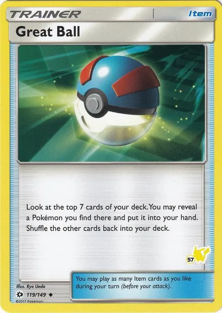 Great Ball, Pokémon card BA20 119p-57 — Battle Academy 2020 set