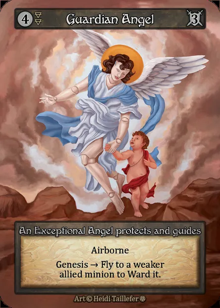 Guardian Angel, Sorcery card GOT 090 — Gothic set