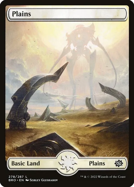 Plains, Magic card BRO 278 — The Brothers' War set
