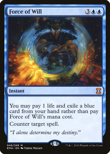 Force of Will, Magic card EMA 49 — Eternal Masters set