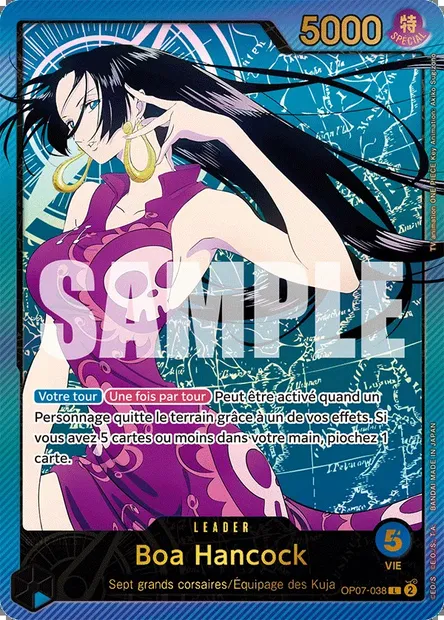 Boa Hancock, carte One Piece OP07-038 — extension 500 YEARS IN THE FUTURE