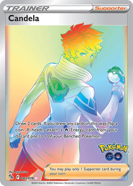 Candela, Pokémon card PGO 083 — Pokémon GO set