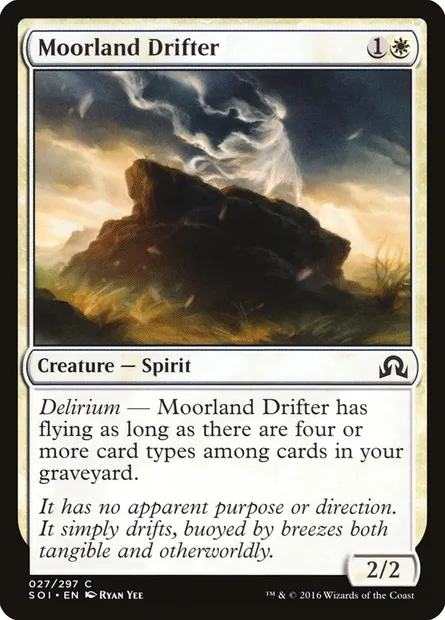 Moorland Drifter, Magic card SOI 27 — Shadows over Innistrad set