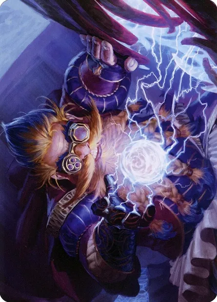 Storm-Kiln Artist // Storm-Kiln Artist, Magic card ASTX 13 — Strixhaven Art Series set