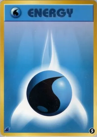 Water Energy, Pokémon card IPTOT 005 — Intro Pack Neo Totodile set