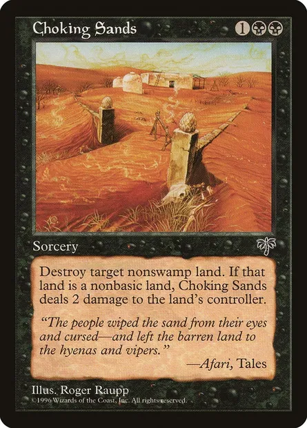Ensablement, carte Magic MIR 113 — extension Mirage