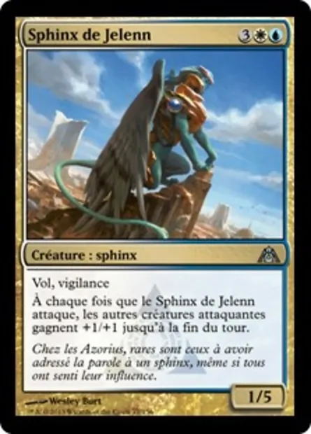Sphinx de Jelenn, carte Magic DGM 77 — extension Le labyrinthe du dragon