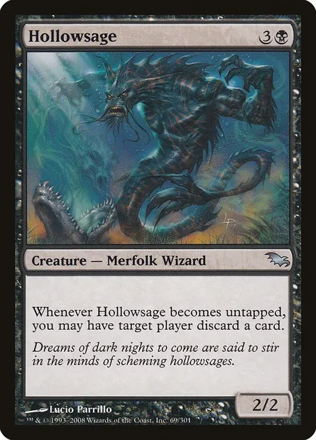Hollowsage, Magic card SHM 69 — Shadowmoor set