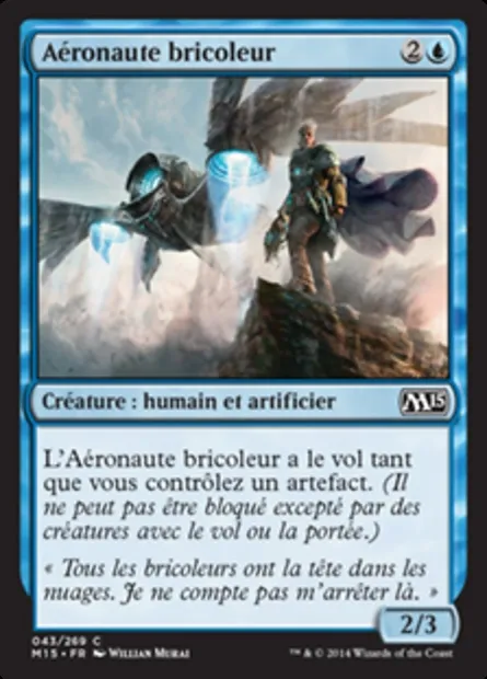 Aéronaute bricoleur, carte Magic M15 43 — extension Magic 2015