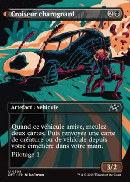 Croiseur charognard, carte Magic DFT 305 — extension Aetherdrift