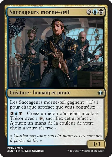 Saccageurs morne-œil, carte Magic XLN 220 — extension Ixalan