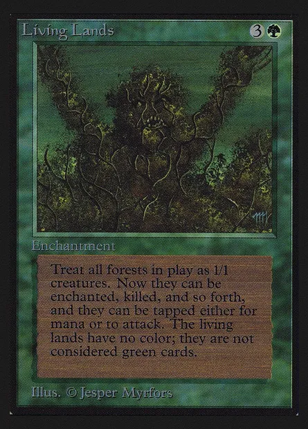 Living Lands, Magic card CEI 210 — Intl. Collectors' Edition set