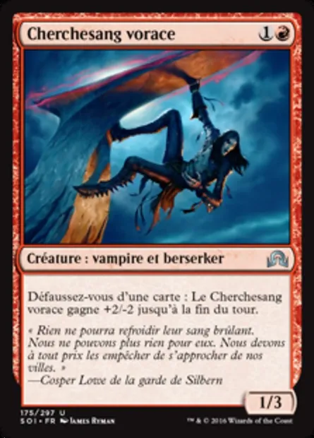 Cherchesang vorace, carte Magic SOI 175 — extension Ténèbres sur Innistrad