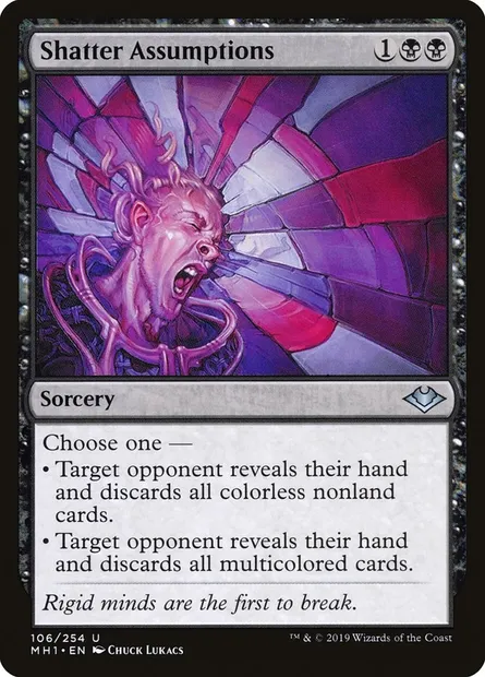 Shatter Assumptions, Magic card MH1 106 — Modern Horizons set