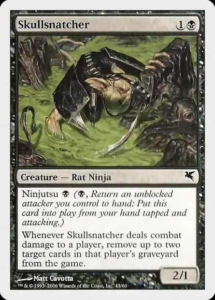 Skullsnatcher, Magic card PHUK 43 — Hachette UK set