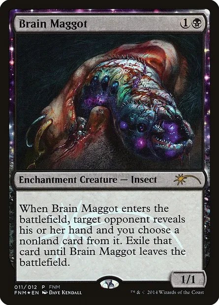Brain Maggot, Magic card F14 11 — Friday Night Magic 2014 set