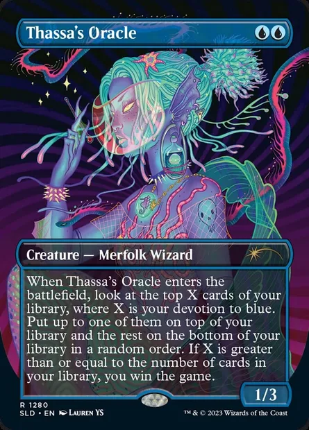 Thassa's Oracle, Magic card SLD 1280 — Secret Lair Drop set