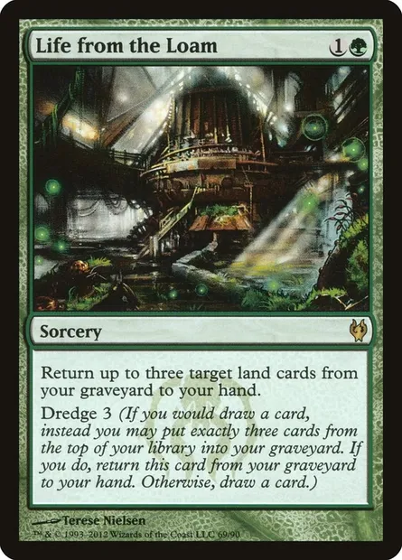 Vie du terreau, carte Magic DDJ 69 — extension Duel Decks: Izzet vs. Golgari
