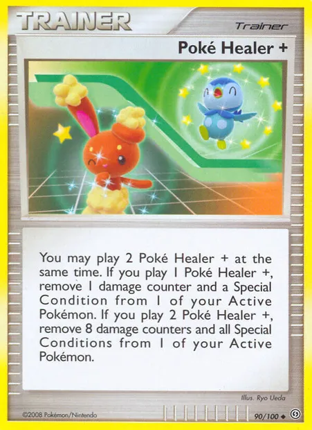 Poké Guérison +, carte Pokémon SF 90 — extension Tempête