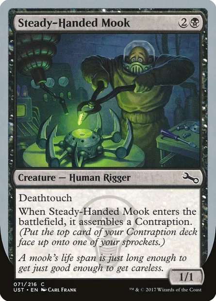 Steady-Handed Mook, Magic card UST 71 — Unstable set