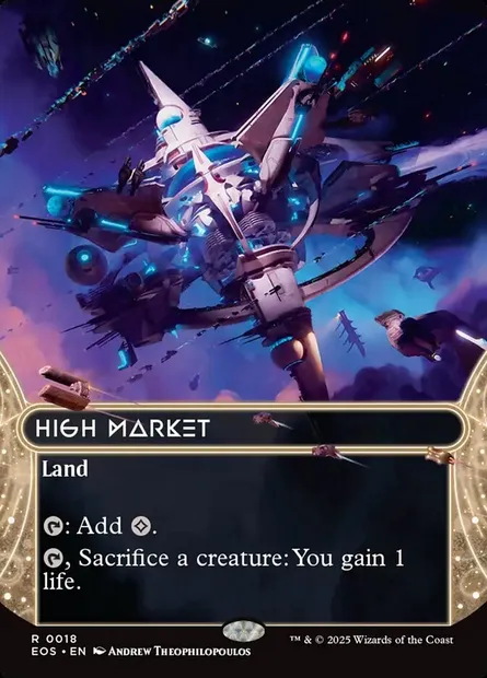 High Market, Magic card EOS 18 — Edge of Eternities: Stellar Sights set