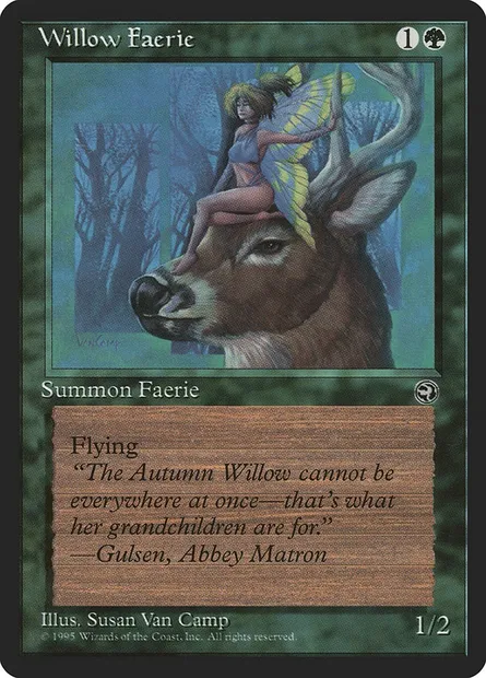 Willow Faerie, Magic card HML 99a — Homelands set