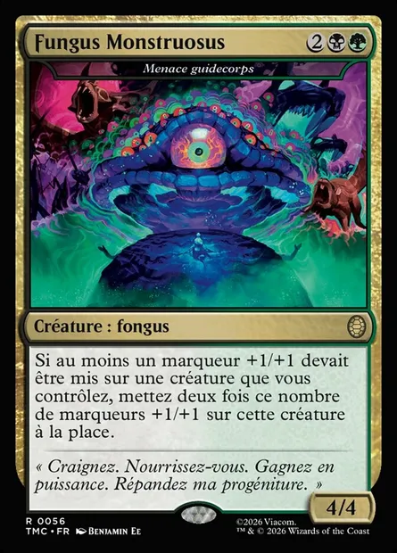 Menace guidecorps, carte Magic TMC 56 — extension Teenage Mutant Ninja Turtles Eternal